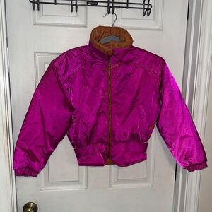 Obermeyer Fushia Puffer Jacket